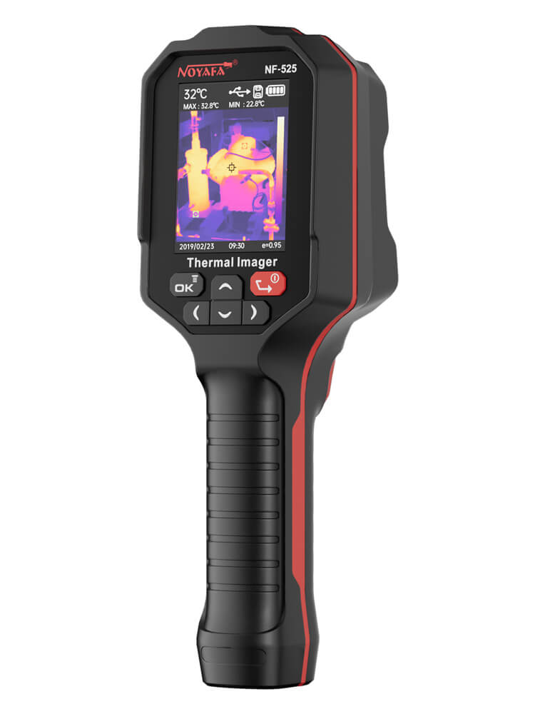 NOYAFA NF-525 Termovisor portátil para inspeção residencial, industrial e elétrica