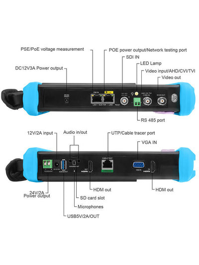 Testador de câmera NOYAFA NF-716ADHS CCTV IPC multifuncional